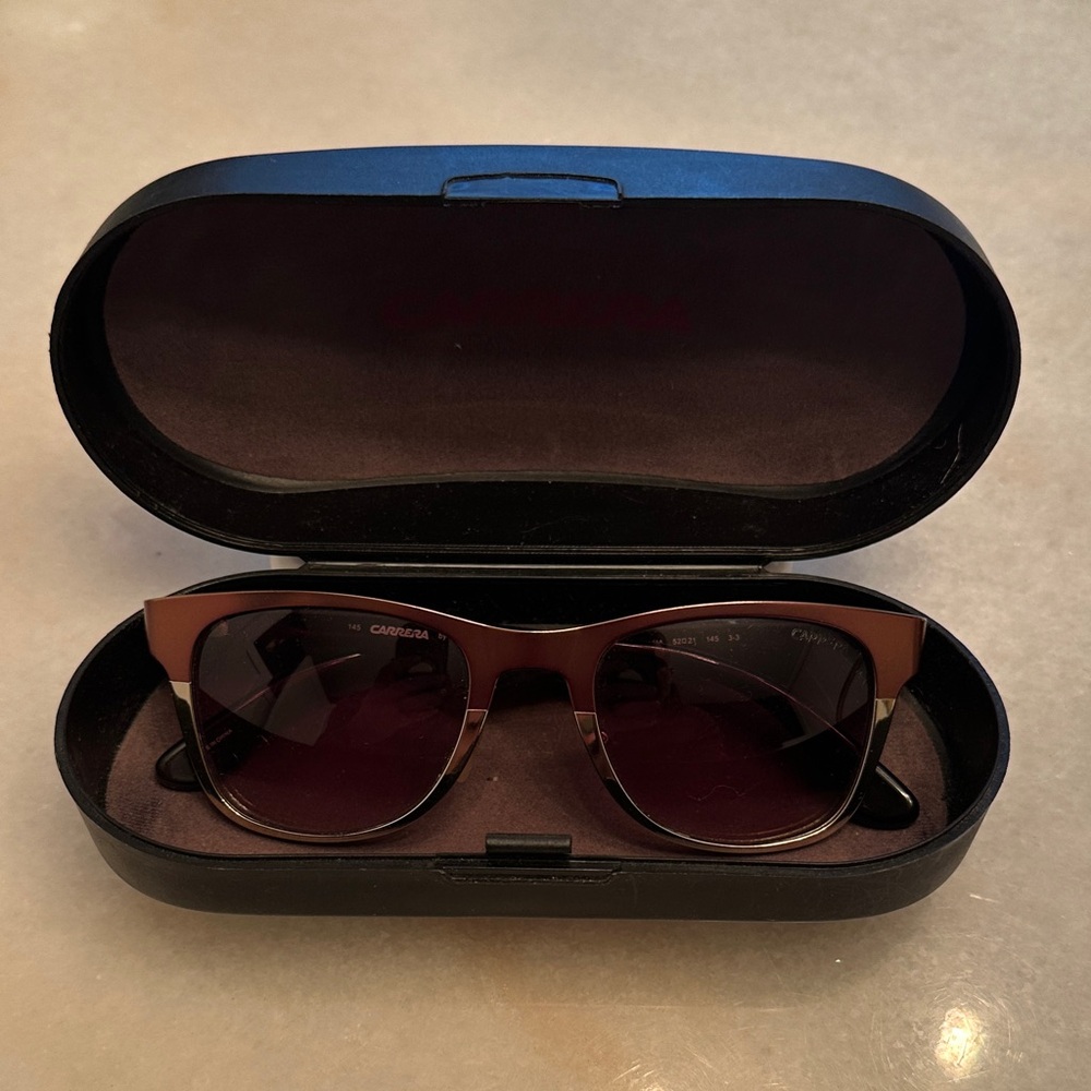 Carrera Bronze and Silver Sunglasses